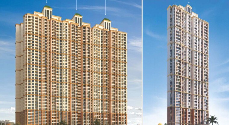 Exterior View, paradise-sai-world-city-phase-2 2.5 Bedroom 926 Sq.Ft. Apartment In New Panvel Navi Mumbai 10254874