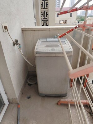 Balcony in 3 BHK Apartment at Emaar Emerald Estate, Sector 65 – for Rent