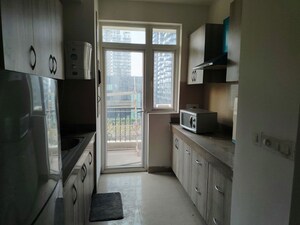 Kitchen in 3 BHK Apartment at Emaar Emerald Estate, Sector 65 – for Rent