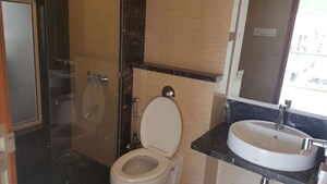 Bathroom in 3 BHK Apartment at Ekta Iris, Khar West – for Rent