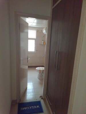 Bathroom in 3 BHK Apartment at Mahindra Aura, Sector 110a – for Rent