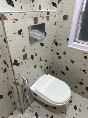 Bathroom in 1 RK Apartment at Pioneer Araya, Sector 62 – for Rent