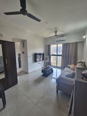 Living Room in 1 BHK Apartment at Godrej Urban Park, Chandivali – for Rent