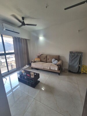 Living Room in 1 BHK Apartment at Godrej Urban Park, Chandivali – for Rent