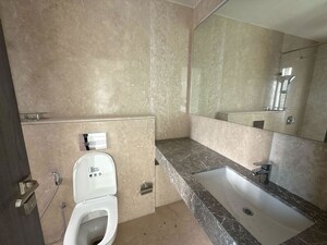 Bathroom in 4 BHK Apartment at Piramal Mahalaxmi, Mahalaxmi – for Rent