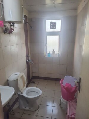 Bathroom in 3 BHK Apartment at Mahindra Aura, Sector 110a – for Rent