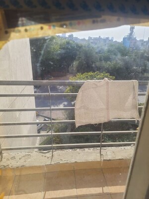 Balcony in 3 BHK Apartment at Mahindra Aura, Sector 110a – for Rent