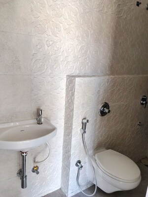 Bathroom in 2 BHK Apartment at UK Iridium, Kandivali East – for Rent