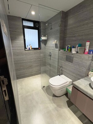 Bathroom in 3 BHK Apartment at Bandra West – for Sale