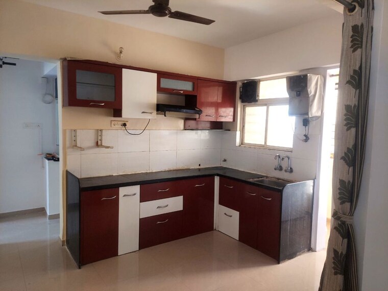 Kitchen, palladium-homes 2 Bedroom 1300 Sq.Ft. Apartment In Dhanori Pune 10255596