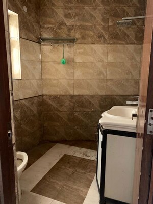 Bathroom in 3 BHK Apartment at Malviya Nagar – for Sale