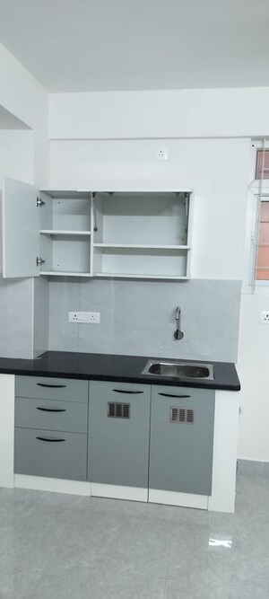 Kitchen in 1 BHK Builder Floor at Fatima Manzil BTM Layout, Btm Layout – for Rent