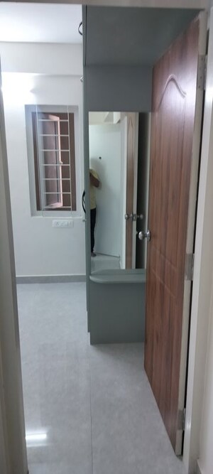 Bathroom in 1 BHK Builder Floor at Fatima Manzil BTM Layout, Btm Layout – for Rent