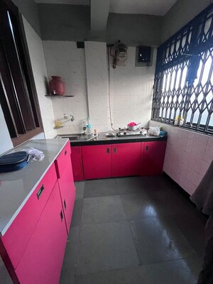 Kitchen in 1 BHK Apartment at Pestom Sagar Colony, Chembur – for Rent