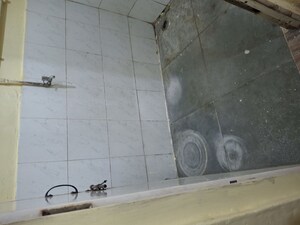 Bathroom in 1 BHK Apartment at Gharonda Housing, Ghansoli – for Rent