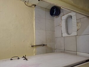 Bathroom in 1 BHK Apartment at Gharonda Housing, Ghansoli – for Rent