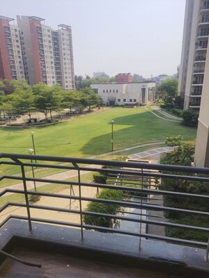 Balcony in 3 BHK Apartment at Mahindra Aura, Sector 110a – for Rent