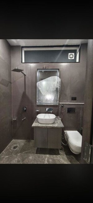 Bathroom in 3 BHK Builder Floor at Kalkaji – for Rent