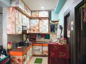 Kitchen in 2.5 BHK Apartment at Mahagun My Woods, Sector 16c Greater Noida – for Rent