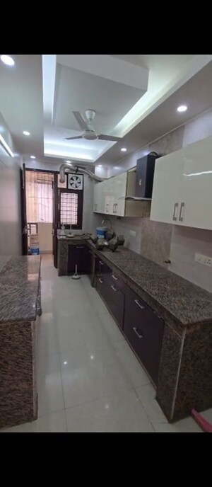 Kitchen in 3 BHK Builder Floor at Ansal Sushant Apartments, Sushant Lok I – for Sale