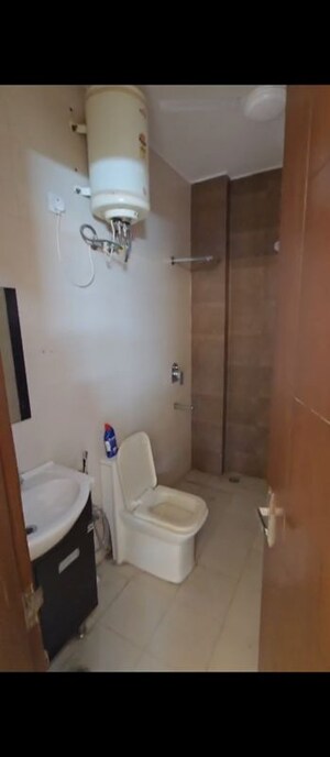 Bathroom in 3 BHK Builder Floor at Ansal Sushant Apartments, Sushant Lok I – for Sale