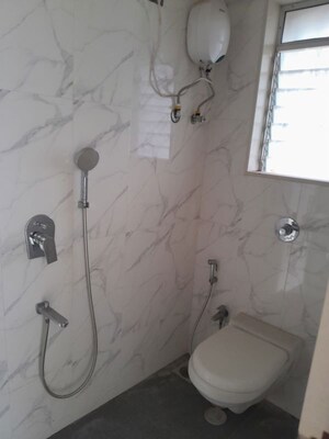 Bathroom in 2 BHK Apartment at Chaitanya Kohinoor, Kandivali East – for Sale