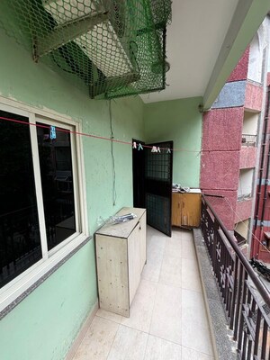 Balcony in 2.5 BHK Apartment at Arsh Complex, Alpha 1 Greater Noida – for Rent