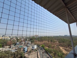 Balcony in 3 BHK Apartment at Fortune Uttam Townscapes Lifehub, Yerawada – for Rent