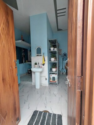 Bathroom in 1 BHK Builder Floor at Canal Road – for Rent