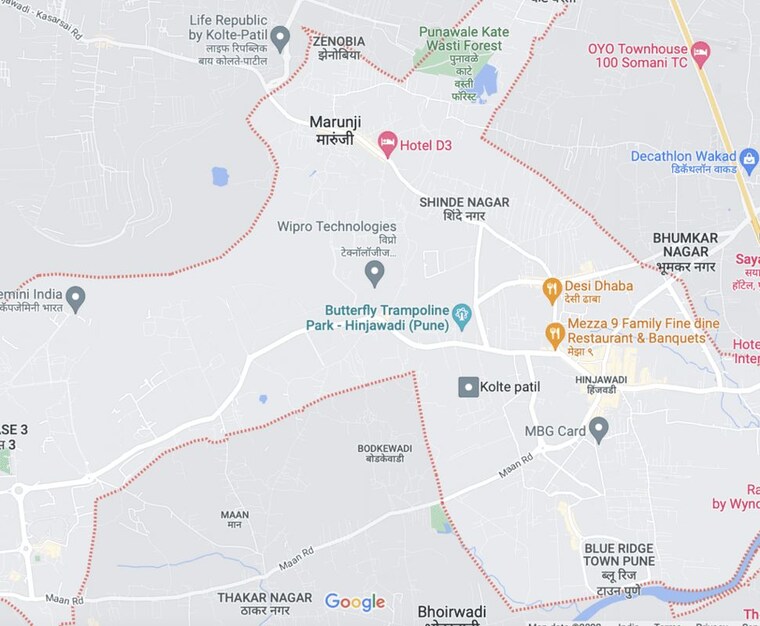 Map Location, lodha-estilo 3 Bedroom 1280 Sq.Ft. Apartment In Kharadi Pune 10255664