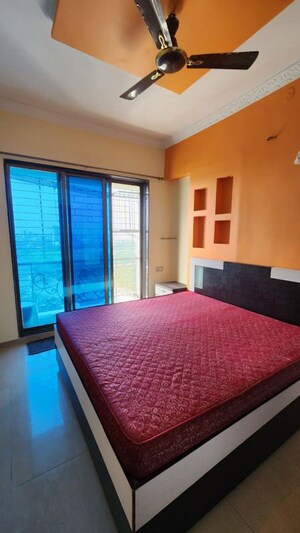 Bedroom in 2 BHK Apartment at Hiral Splendour, Dahisar East – for Rent