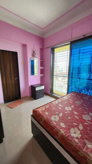 Bedroom in 2 BHK Apartment at Hiral Splendour, Dahisar East – for Rent