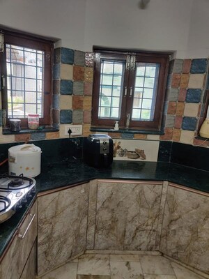 Kitchen in 1 BHK Builder Floor at Dalanwala – for Rent