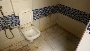 Bathroom in 1 BHK Villa at Jivraj Park – for Rent