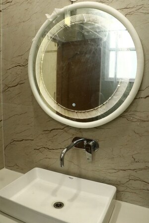 Bathroom in 4 BHK Builder Floor at New Friends Colony – for Rent