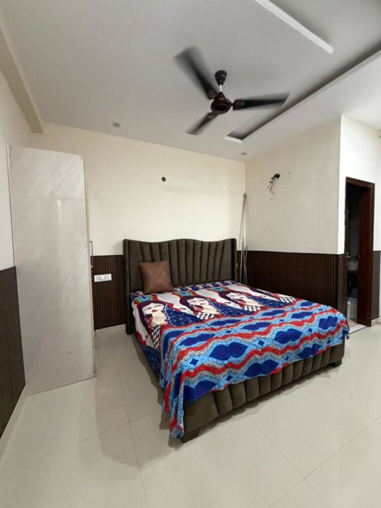 Bedroom, pir machalla 3 Bedroom 1050 Sq.Ft. Builder Floor In Pir Machalla Zirakpur 10247406