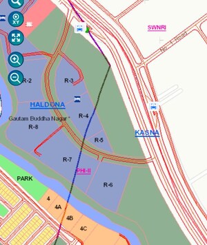  Plot – Map Location View at Knowledge Park 3 Greater Noida - for Sale