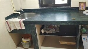 Kitchen in 1 RK Apartment at Prabhadevi CHS, Prabhadevi – for Rent