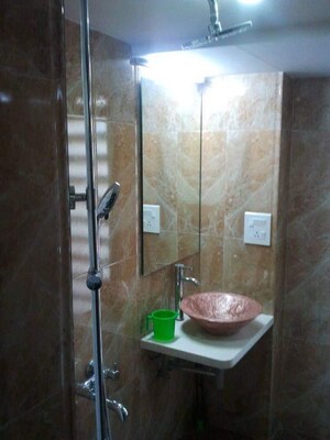 Bathroom in 3 BHK Apartment at Pratik Harmony, Roadpali – for Sale