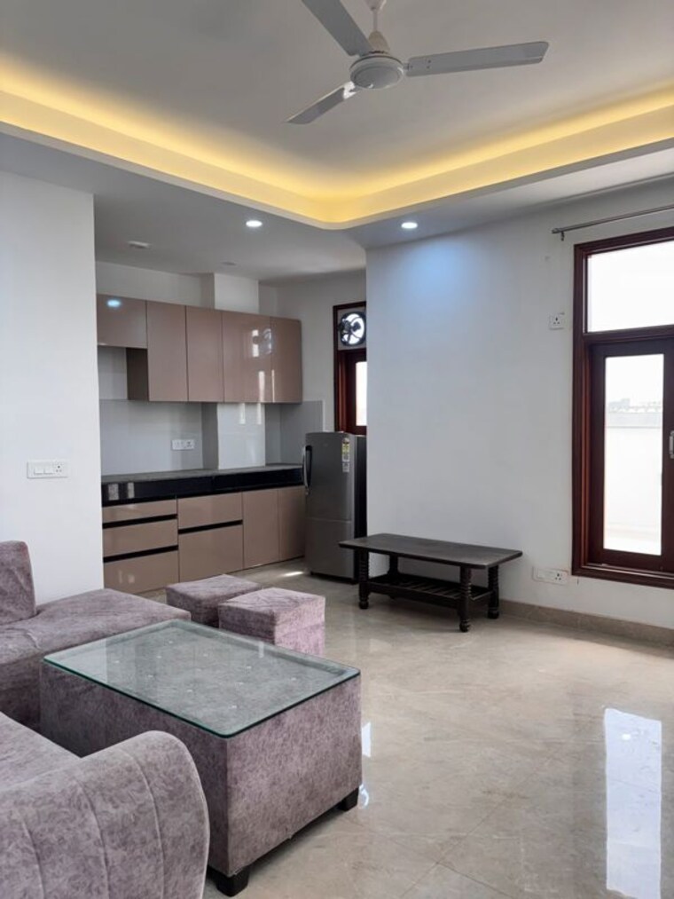 Living Room, saket 1 Bedroom 500 Sq.Ft. Builder Floor In Saket Delhi 10255843