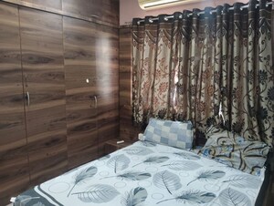 Bedroom in 3 BHK Apartment at Shree Radhe Parkview Eden, Jagatpur – for Rent