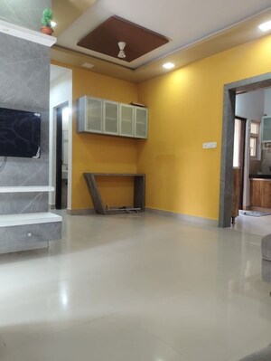 Living Room in 3 BHK Apartment at Shree Radhe Parkview Eden, Jagatpur – for Rent