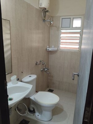 Bathroom in 3 BHK Apartment at Shree Radhe Parkview Eden, Jagatpur – for Rent