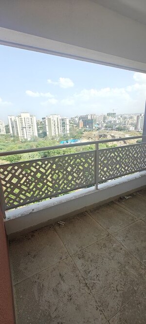 Balcony in 2 BHK Apartment at Kanifnath Royal KP Stellar, Mohammadwadi – for Rent