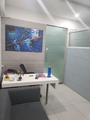 Team Area in  Office Space at Dev Aurum, Prahlad Nagar – for Rent