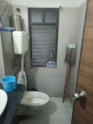 Bathroom in  Office Space at Dev Aurum, Prahlad Nagar – for Rent