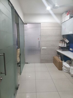 Kitchen in  Office Space at Dev Aurum, Prahlad Nagar – for Rent