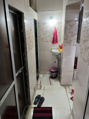 Bathroom in 1 RK Apartment at Sangam Apartments, Andheri West – for Rent