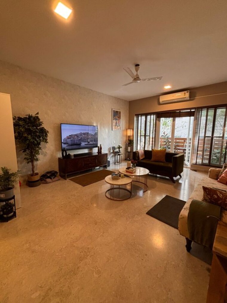 Living Room, z-square 3 Bedroom 2500 Sq.Ft. Apartment In Koramangala Bangalore 10255876