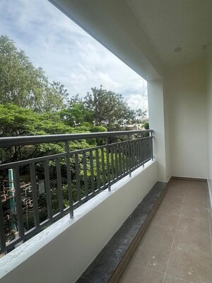 Balcony in 3 BHK Builder Floor at Hsr Layout Sector 2 – for Rent